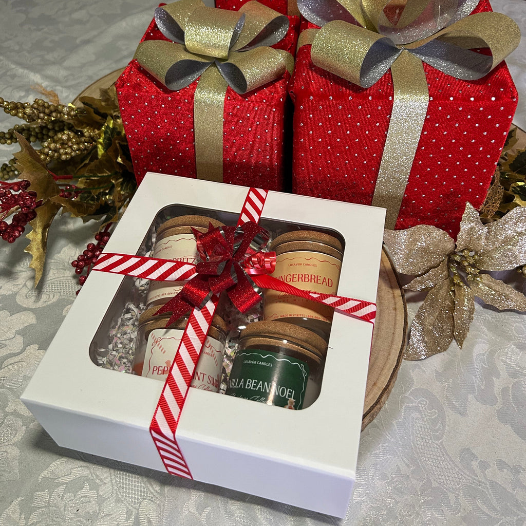 Holiday Candle Gift Box Premium Christmas Collection